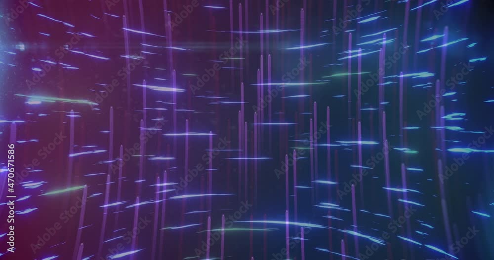 Animation of light trails over light trails Animation of light trails over light trails