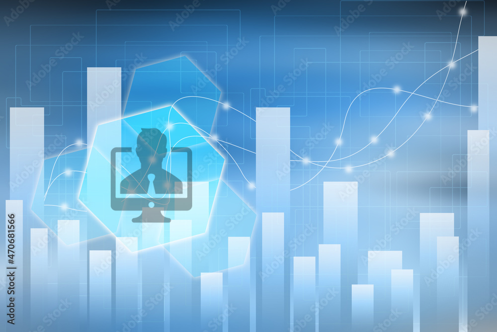 2D Digital Abstract Business Networking background
2D Digital Abstract Business Networking background