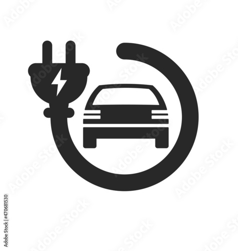electric car charge point logo