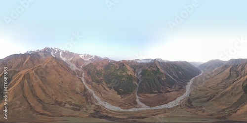 mountains in Upper Svaneti  Georgia