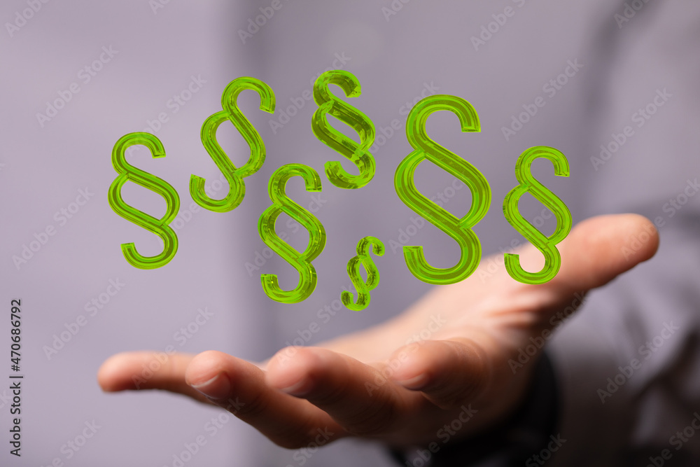 Fototapeta premium Paragraphen