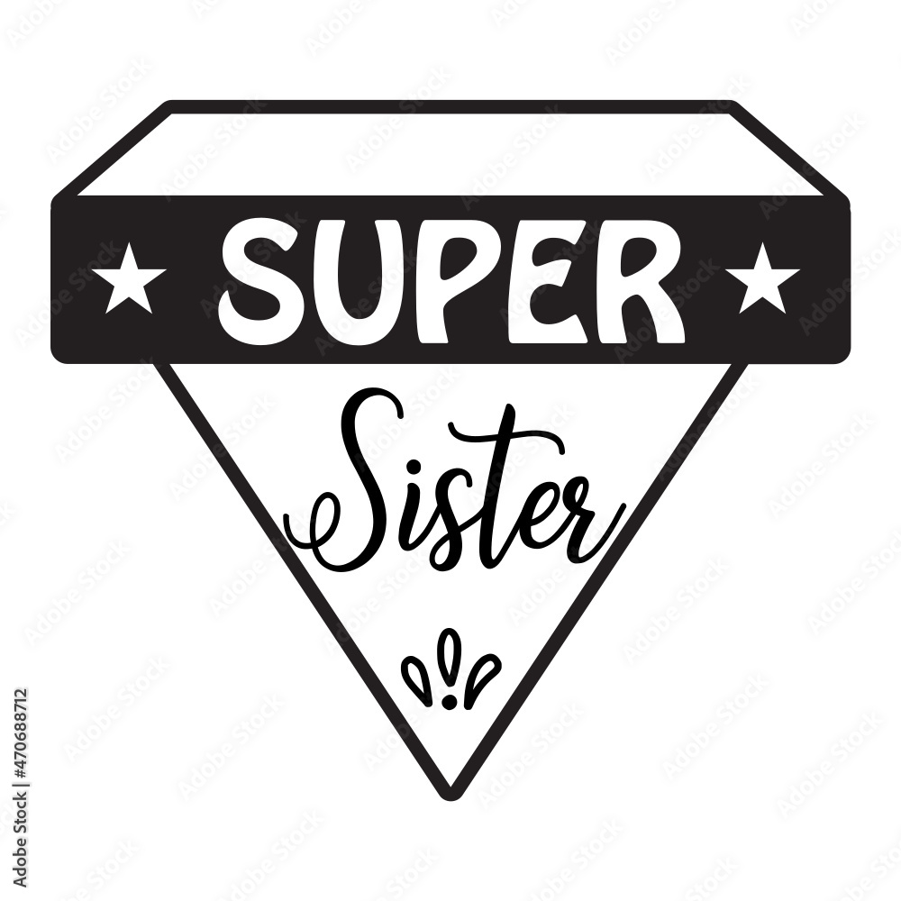 Super Sister SVG