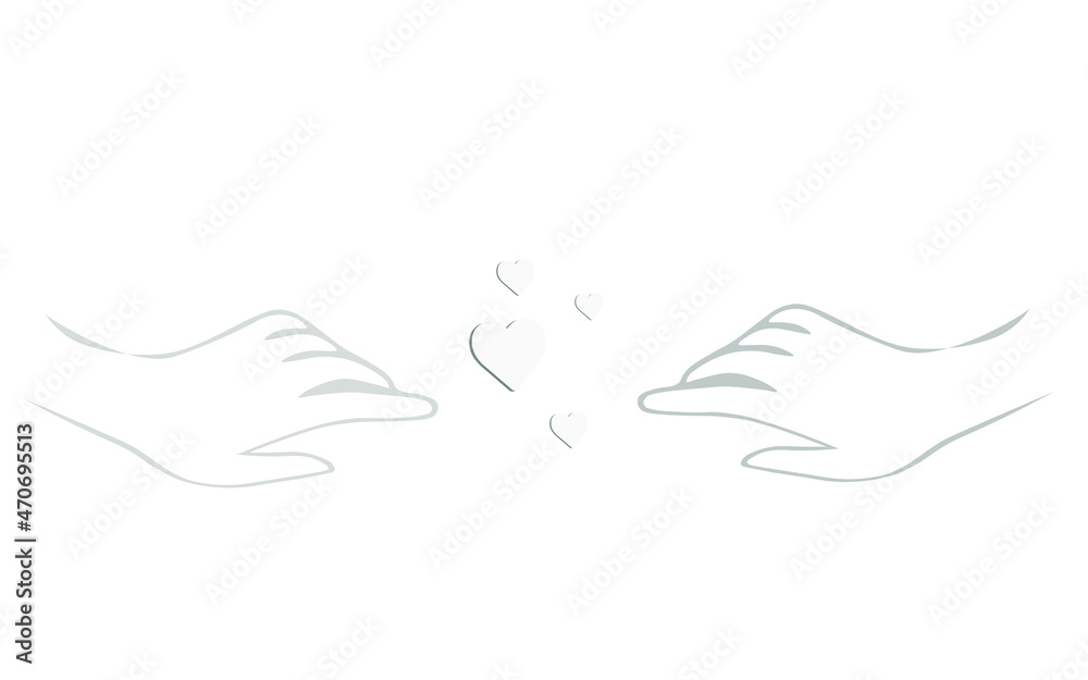 Notification Like icon. Social network app icon. Vector illustration. Notification Like icon. Social network app icon. Vector illustration.