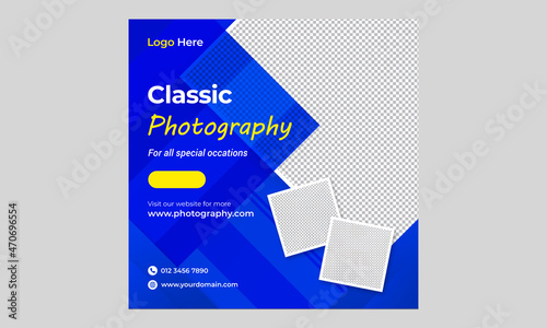 Photography Banner Template photo