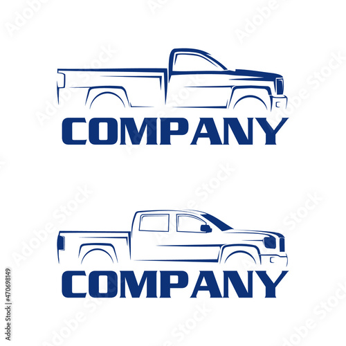 pickup truck  logo