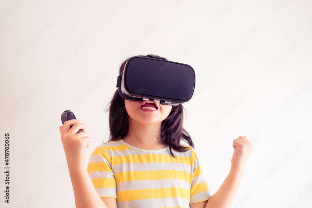 kid child toddler girl playing game on virtual reality vr glasses.future digital technology. kid toddler girl play VR virtual.future technology.Online learning education student with innovative tech. kid child toddler girl playing game on virtual reality vr glasses.future digital technology. kid toddler girl play VR virtual.future technology.Online learning education student with innovative tech.
