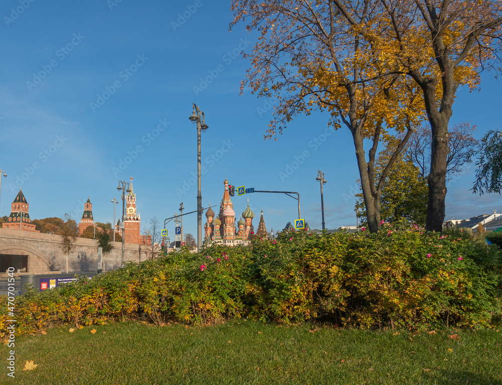 Φωτογραφία View of the Kremlin towers and St