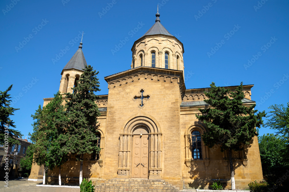 Old Armenian Church Surb Amenaprkich (Holy Savior). Derbent, Republic of Dagestan, Russia