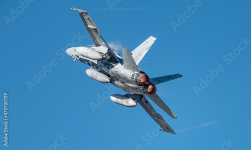 f18 fighter jet ejercito del aire