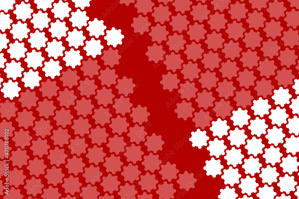 red and white christmas snowflake shape pattern background red and white christmas snowflake shape pattern background