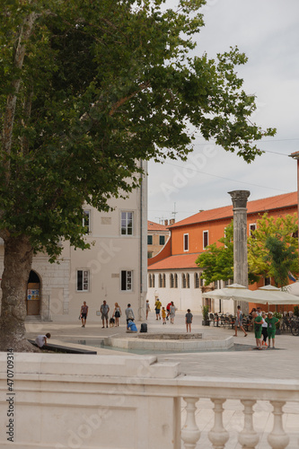 Zaraz Chorwacja stare miasto zabytki uliczki