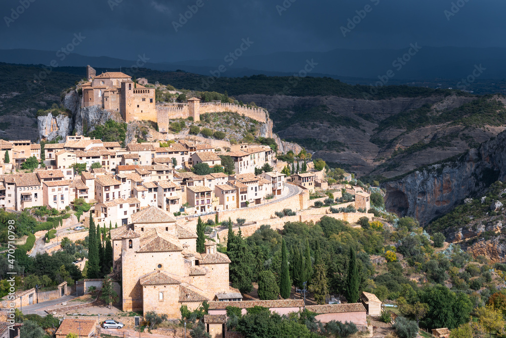 Alquezar village, Huesca province, Spain