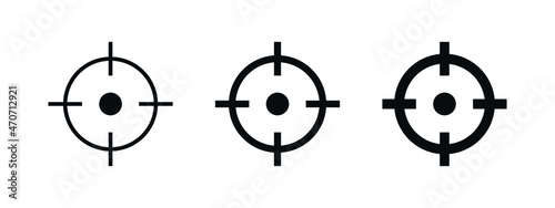 target icon, focus symbol