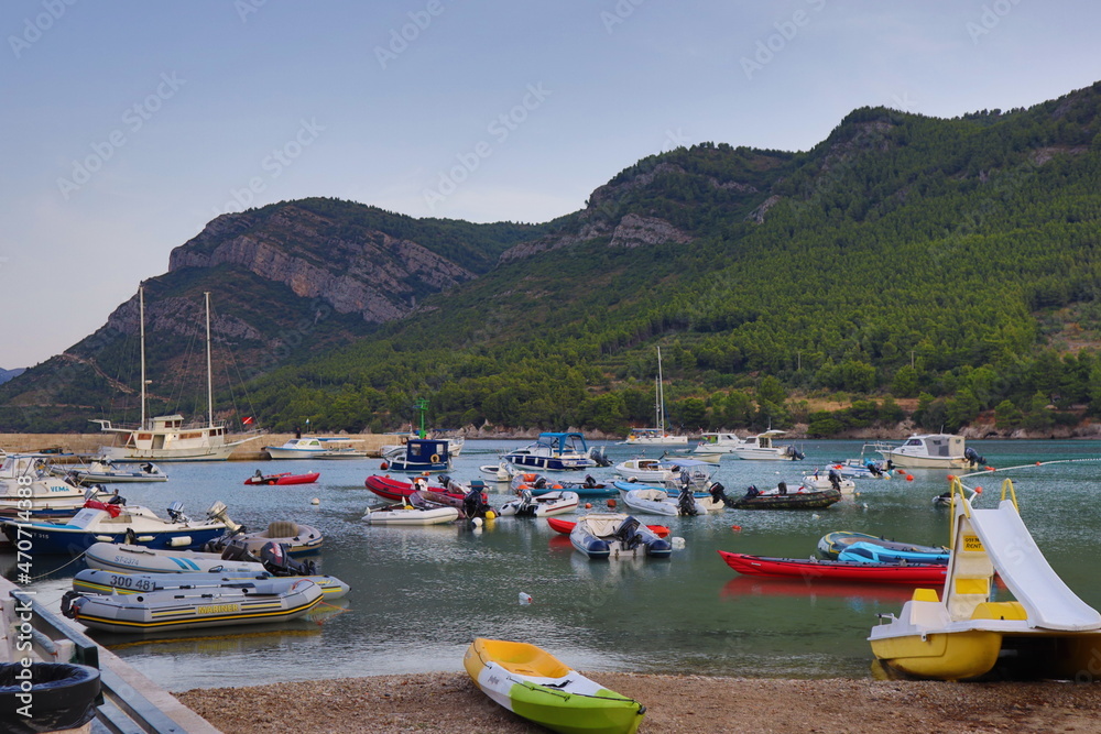 Fototapeta premium Port Žuljana, Chorwacja
