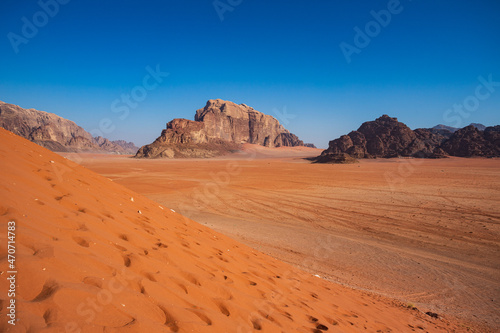 deserto Wadi Rum  in Giordania