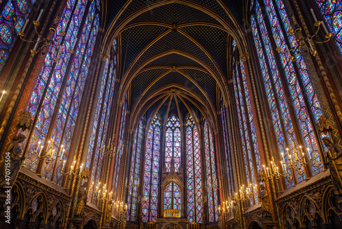 Sainte Chapelle in Paris photo