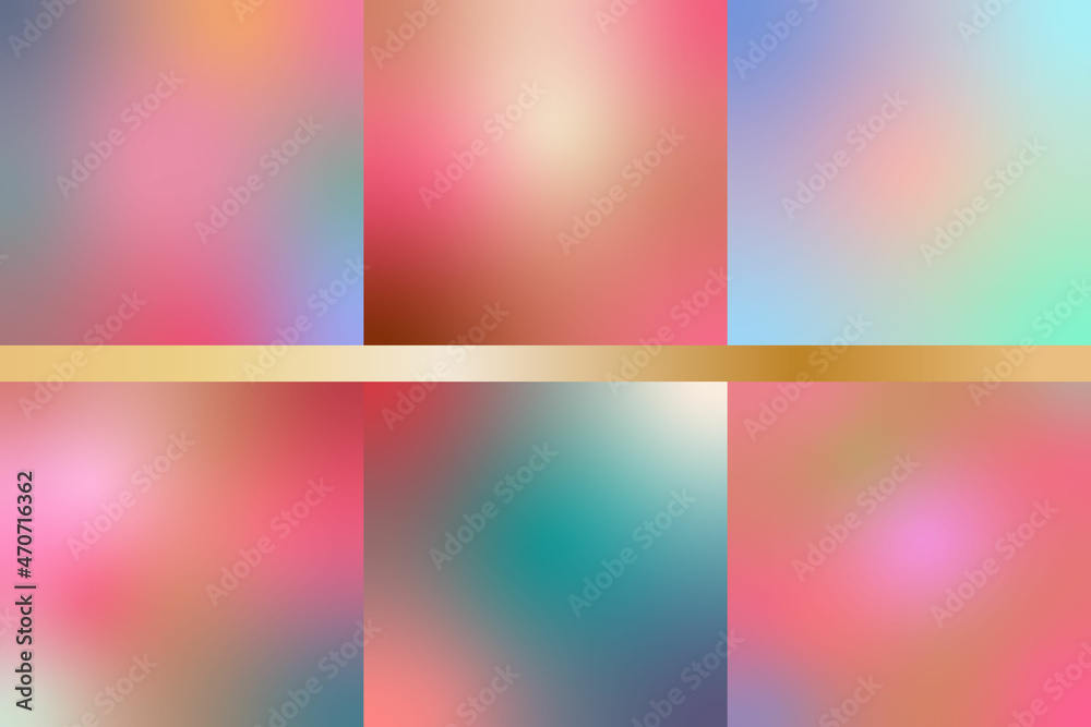 Blur Gradient Digital Paper Backgrounds 