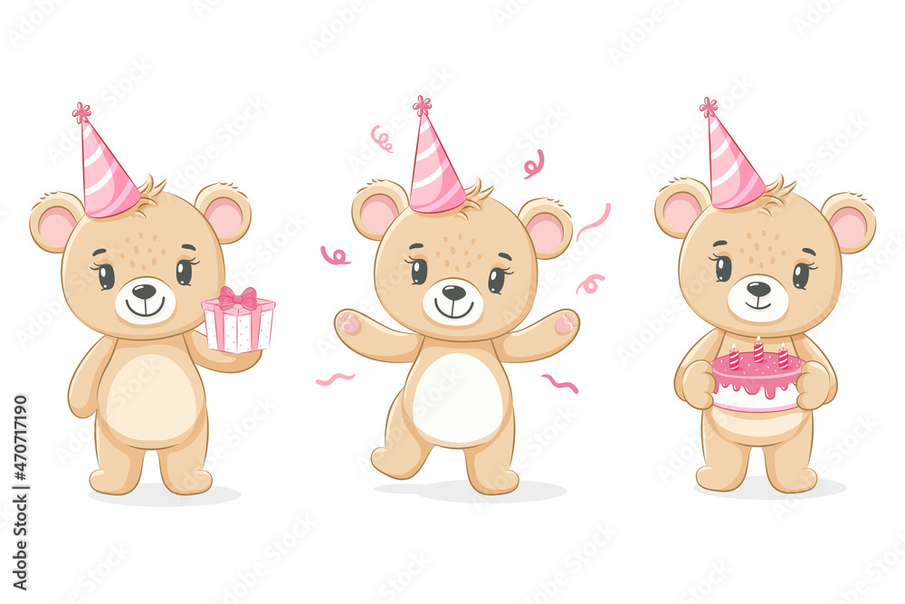 Teddy bear for birthday girl cheap