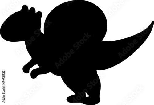 Baby Dinosaur SVG Cute Baby Dino Silhouette