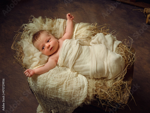 Foto Baby Jesus with open arms
