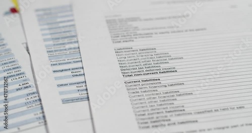 Wallpaper Mural Financial analysis - income statement, business plan and balance the investment portfolio Torontodigital.ca