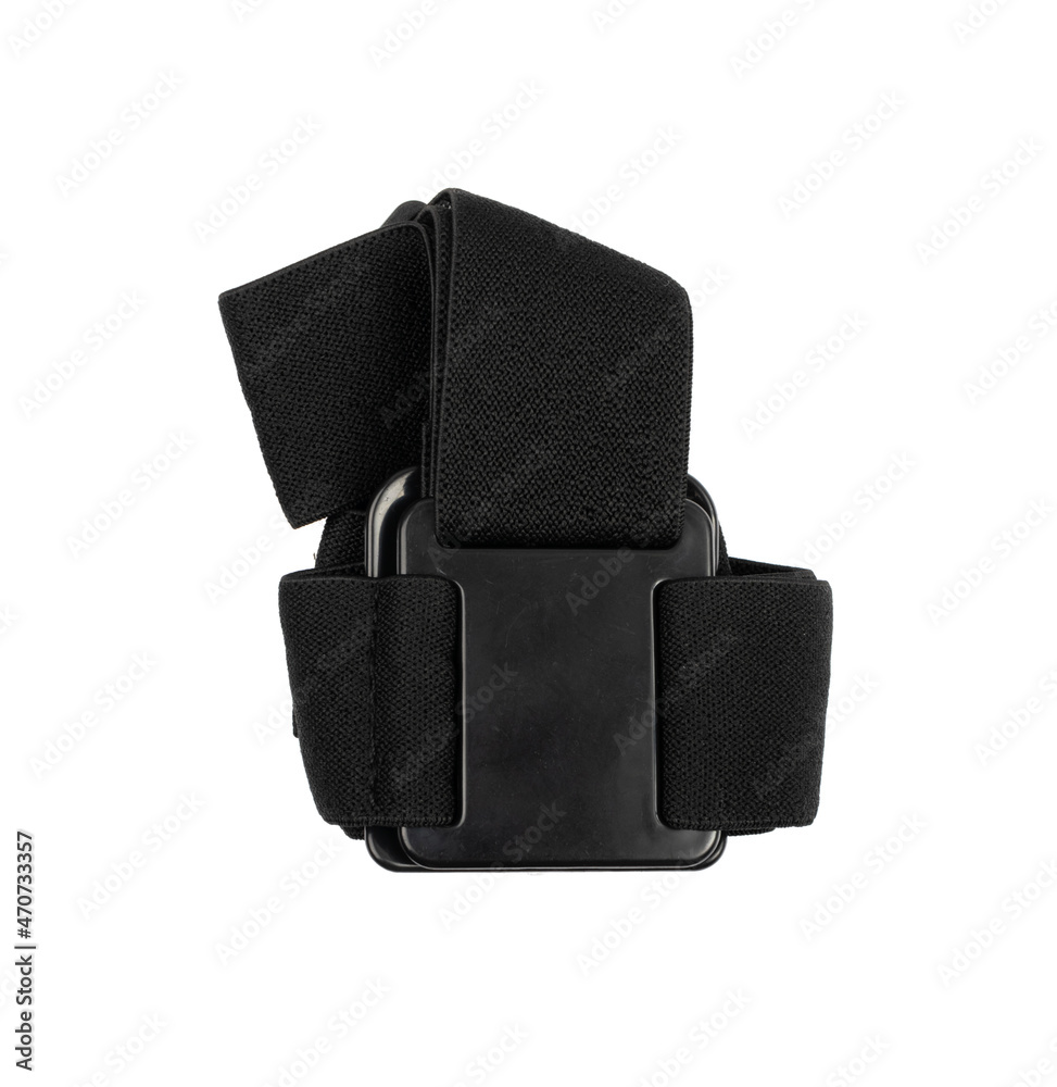 Gopro camera accessories on white background Gopro camera accessories on white background
