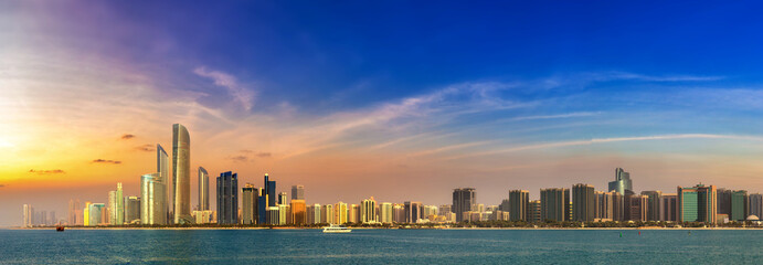 Fotobehang Abu Dhabi Abu Dhabi hoofdstad Emiraten  © Sergii Figurnyi