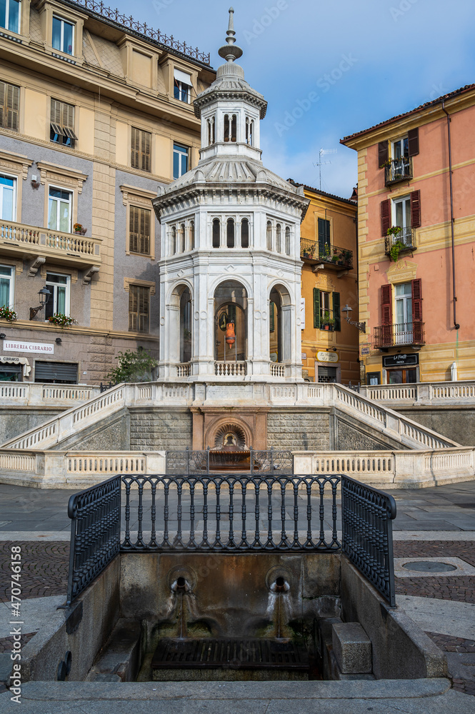 Fototapeta premium La Bollente Spring in Acqui Terme
