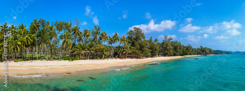 Panorama of Tropical beach