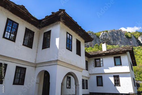 Building in Orthodox Dryanovo Monastery near Dryanovo town in Bulgaria