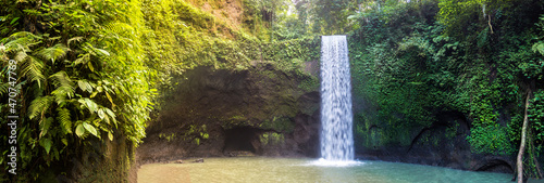 Tibumana waterfall in Bali photo