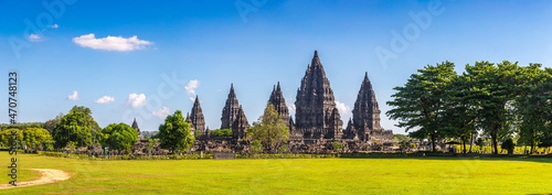 Obraz na plátně Prambanan temple in Yogyakarta