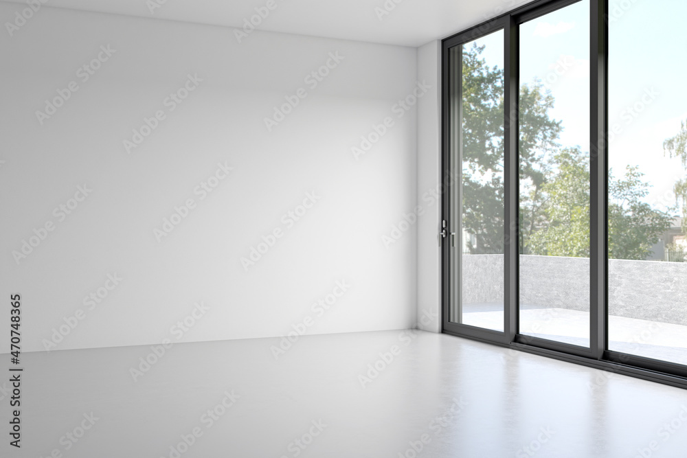 Illustration 3D rendering large luxury modern bright interiors Living room mockup computer digitally generated image Illustration 3D rendering large luxury modern bright interiors Living room mockup computer digitally generated image