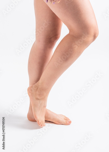 Pies de modelo mujer