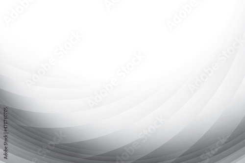 Abstract white and gray color, modern design background with geometric shape. Vector illustration.