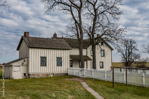 Spangler House, Gettysburg National Military Park, Pennsylvania, USA