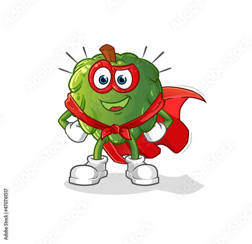 soursop heroes vector. cartoon character
