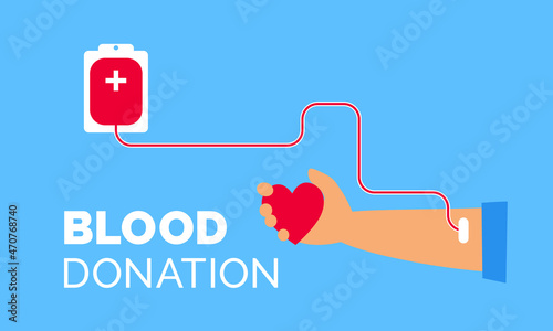 blood donation transfuciod donor hand holding heart