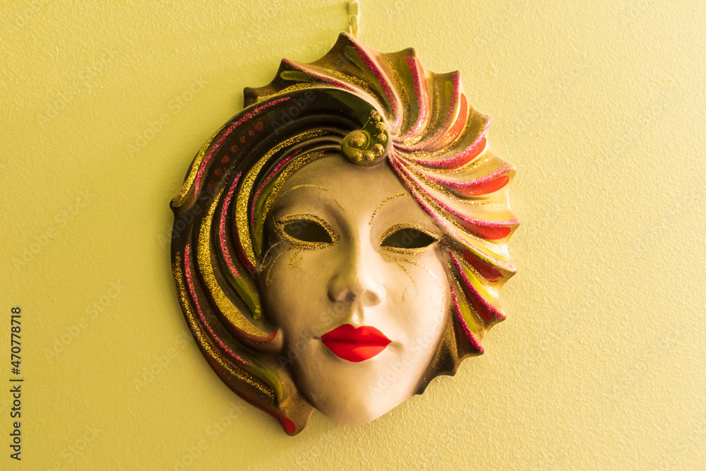 Naklejka premium Venetian mask