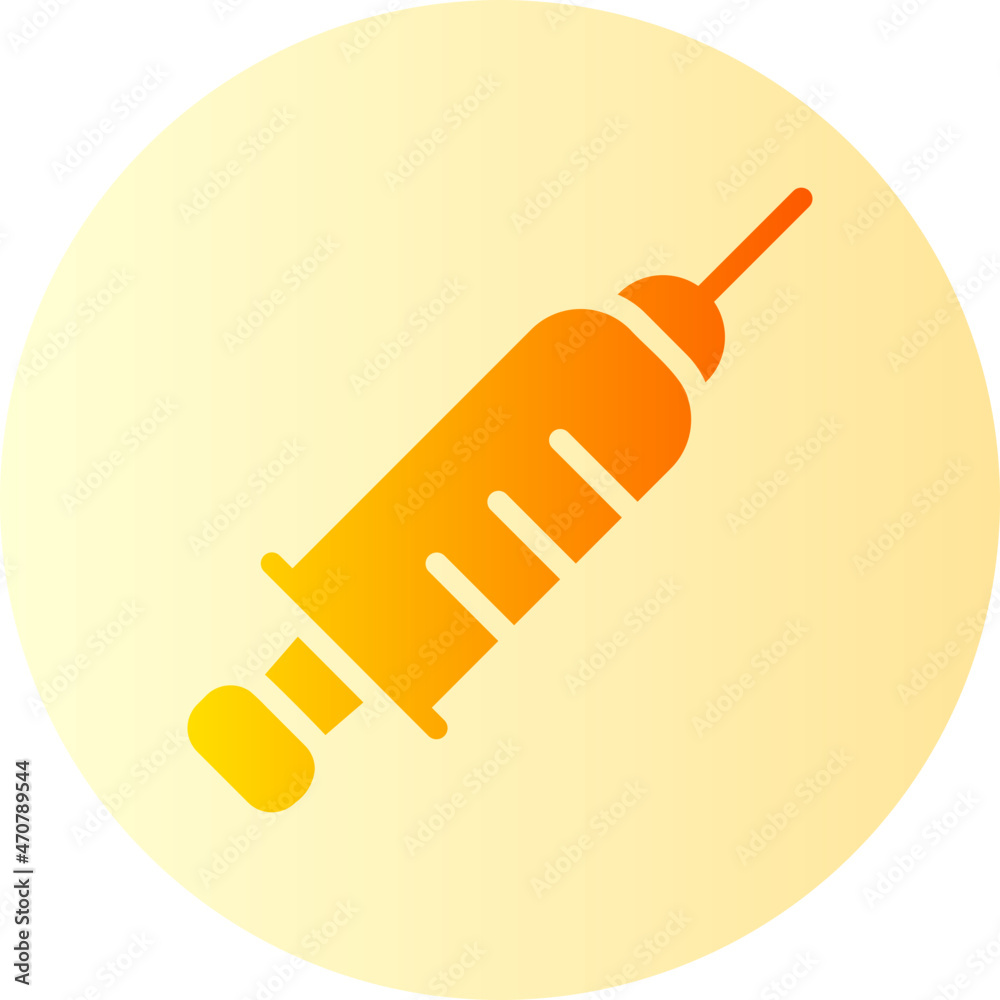 injection gradient icon injection gradient icon