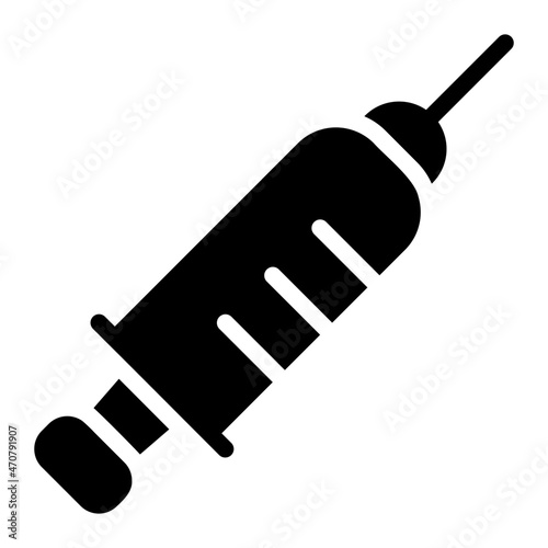 injection glyph icon