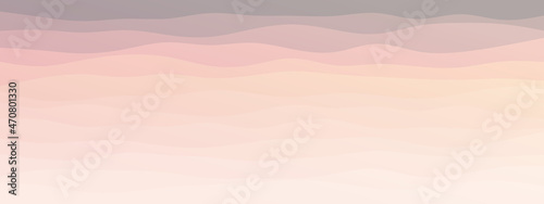abstract waves fluid shape levels background delicate pastel color gradient. Trendy template for flyer poster business card landing page website. vector illustration eps 10