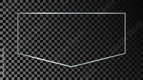 Wallpaper Mural Silver glowing frame Torontodigital.ca