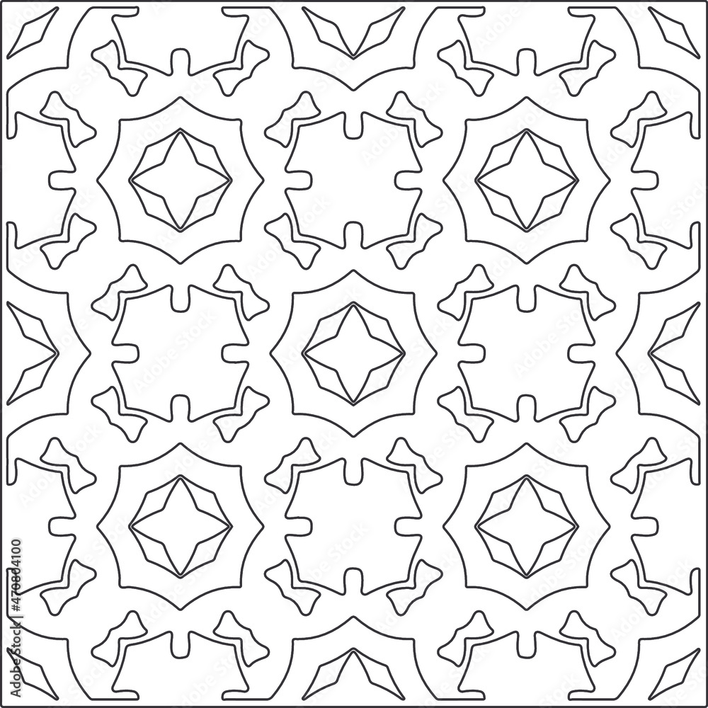 Vector geometric pattern. Repeating elements stylish background abstract ornament for wallpapers and backgrounds. Black and white pattern. Vector geometric pattern. Repeating elements stylish background abstract ornament for wallpapers and backgrounds. Black and white pattern.