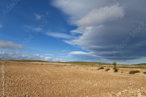 Paysage d'Andalousie. Espagne.
