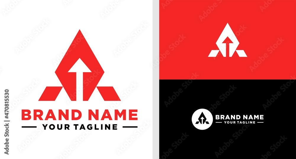 ROCKET LOGO UP GEOMETRIC SIMPLE EDITABLE ROCKET LOGO UP GEOMETRIC SIMPLE EDITABLE