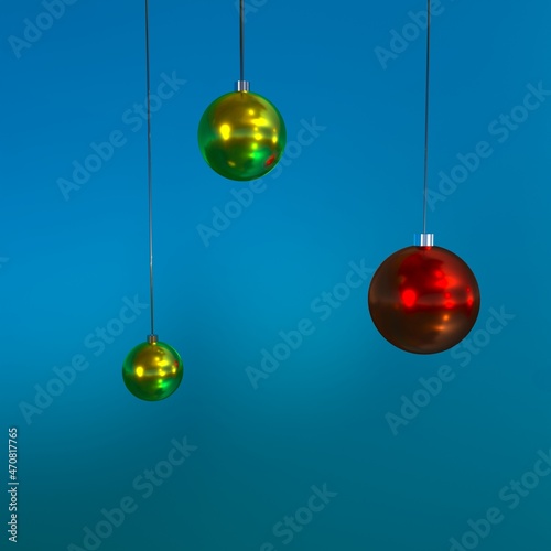 new year, holiday, christmas, postcard, congratulations, balls