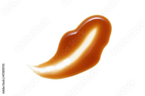Chinese oyster sauce on white background
