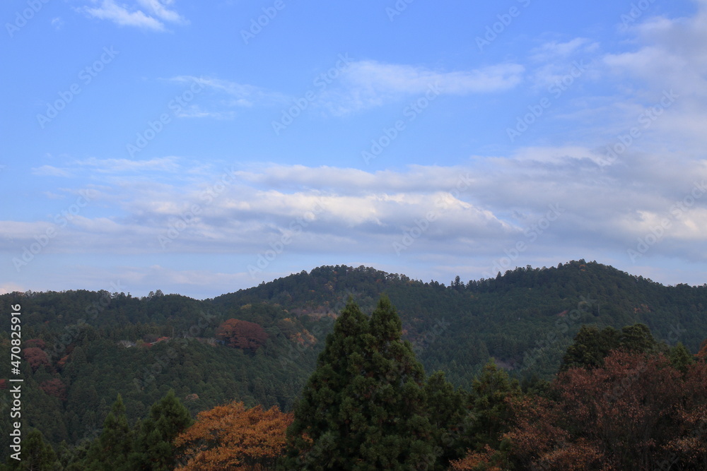奈良　吉野の紅葉