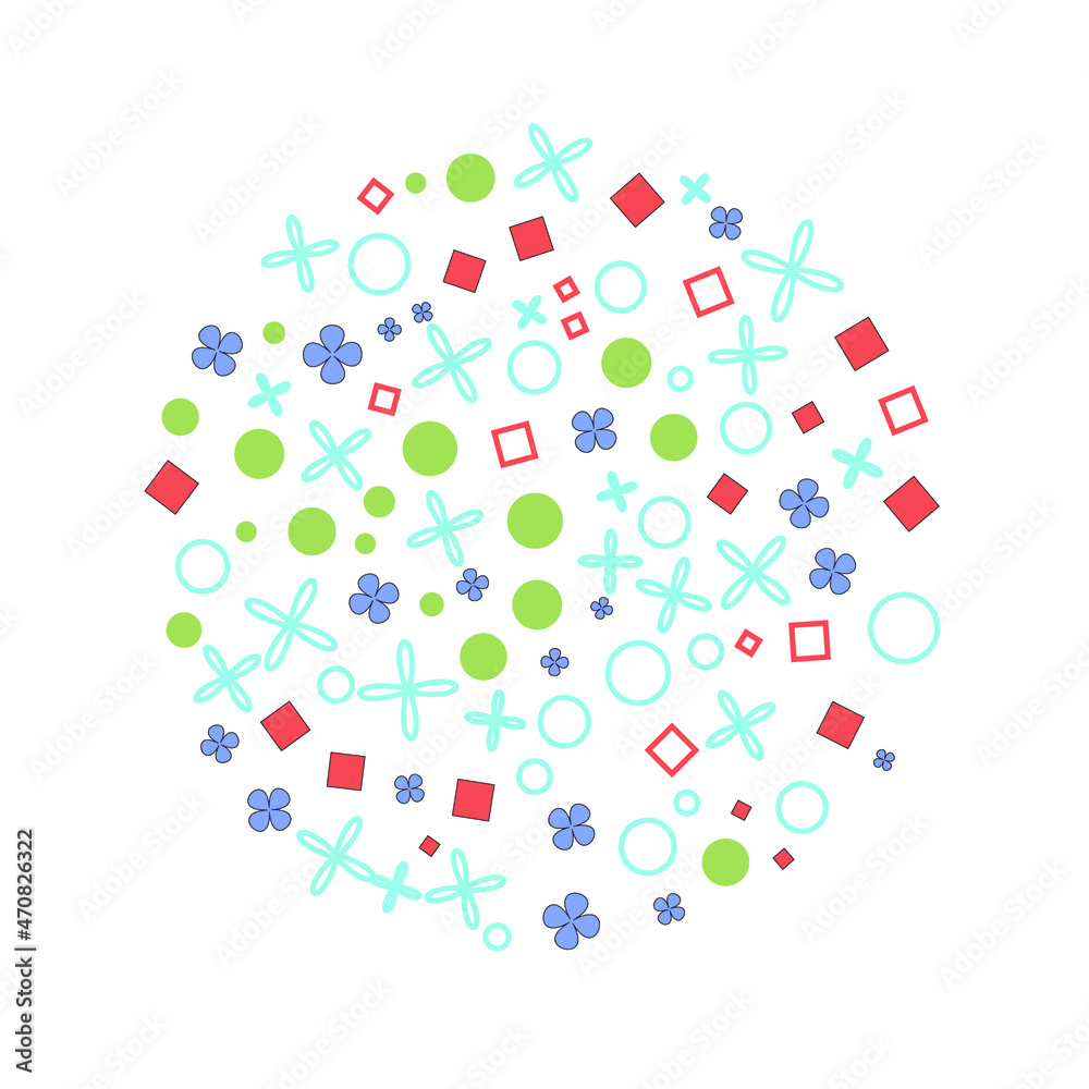 Geometric seamless pattern Geometric seamless pattern